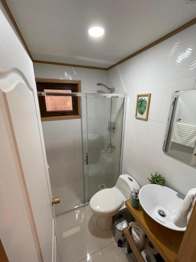 Cabanas Arrayanes De Huillinco En Chiloe Chonchi Zewnętrze zdjęcie